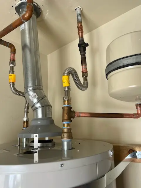 Water heater installation and plumbing repair in Beachcrest